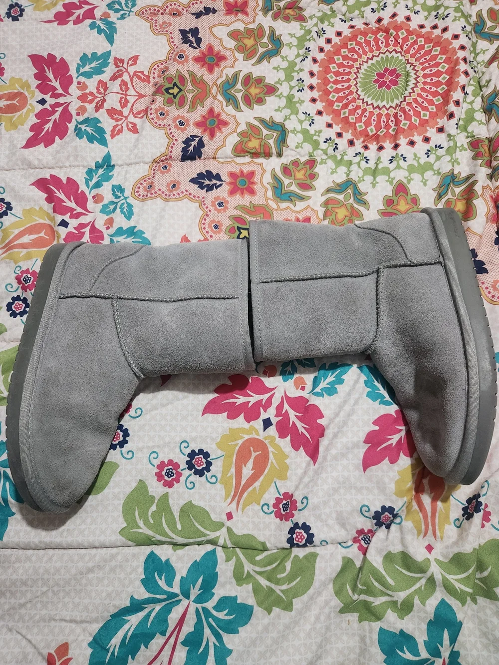 Koolaburra By UGG Koola Short Boots Light Gray Suede
